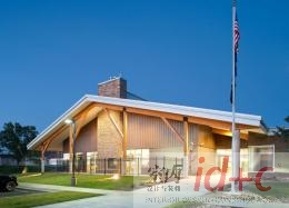 Shepley Bulfinch设计美国Show Low图书馆
