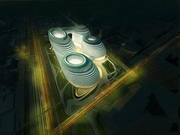 北京新地标:朝阳门银河SOHO建筑群