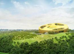 纽约建筑师设计2014年非盟大会会议厅