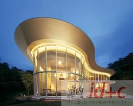 山妍四季——台湾某售楼处建筑及室内设计