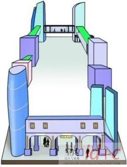 广州:珠江新城将建34座连廊 旗舰建筑连为一体