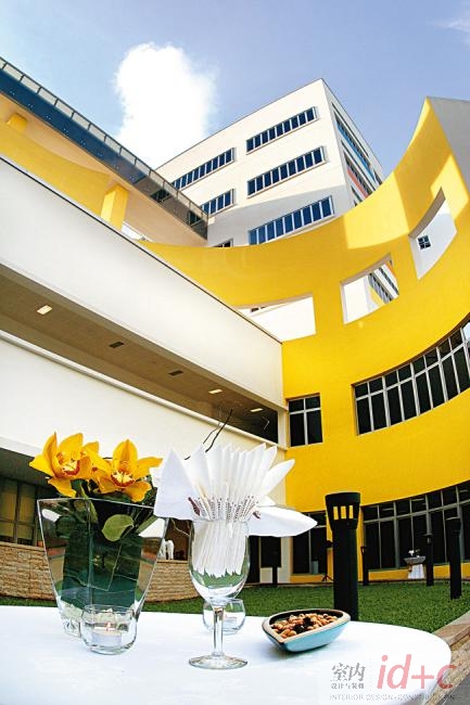 视觉魔方新加坡南洋艺术学院教学楼的艺术形式