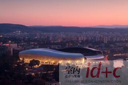DICO si TIGANAS设计罗马尼亚的Cluj体育场