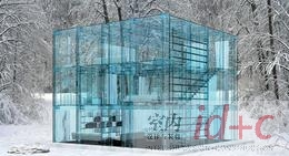 英国设计师设计出透亮全玻璃套房