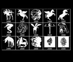 各类笔刷的素材图片_54