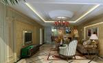 起居室设计效果图_020